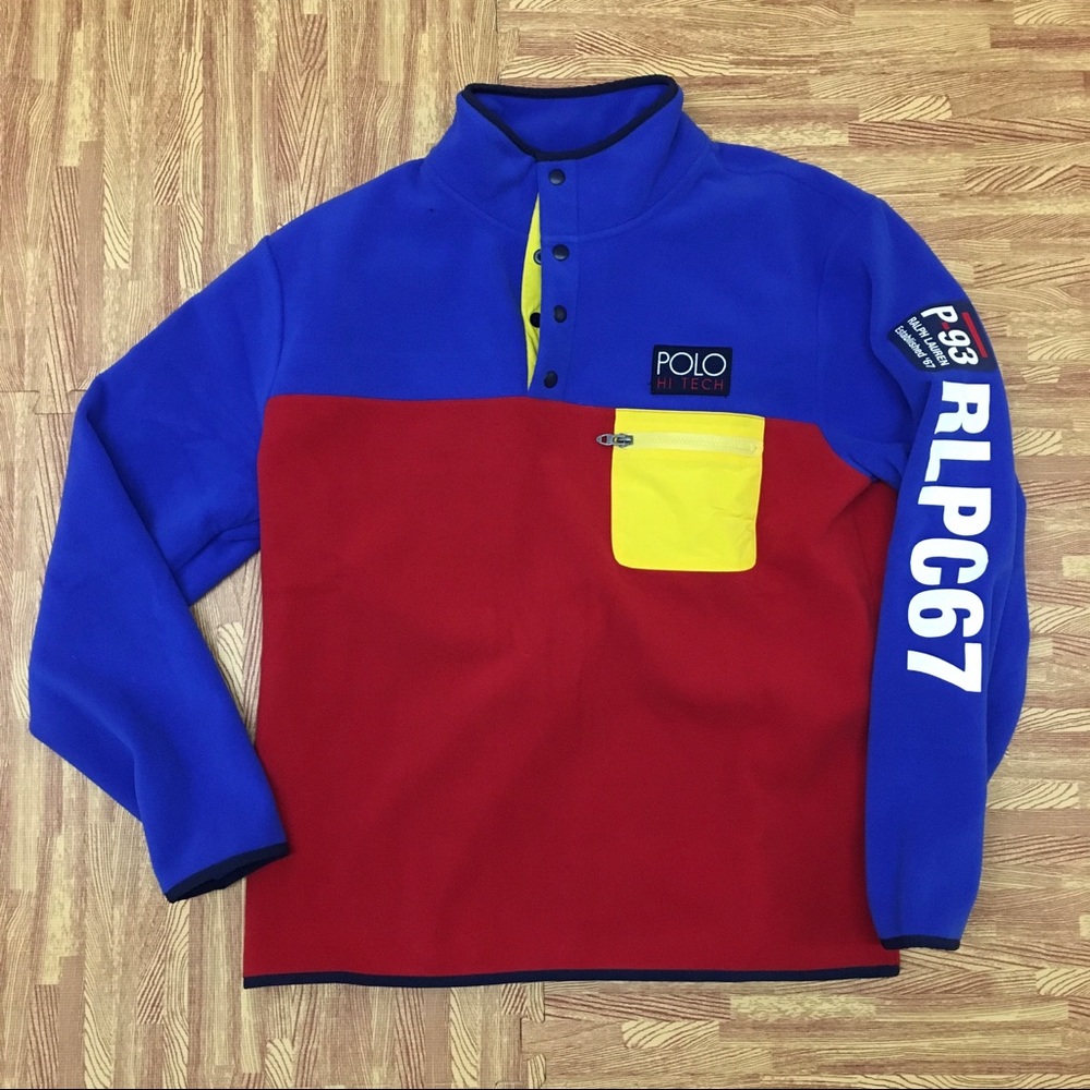 Ralph Lauren Polo Hi Tech P-93 RLPC67 Fleece